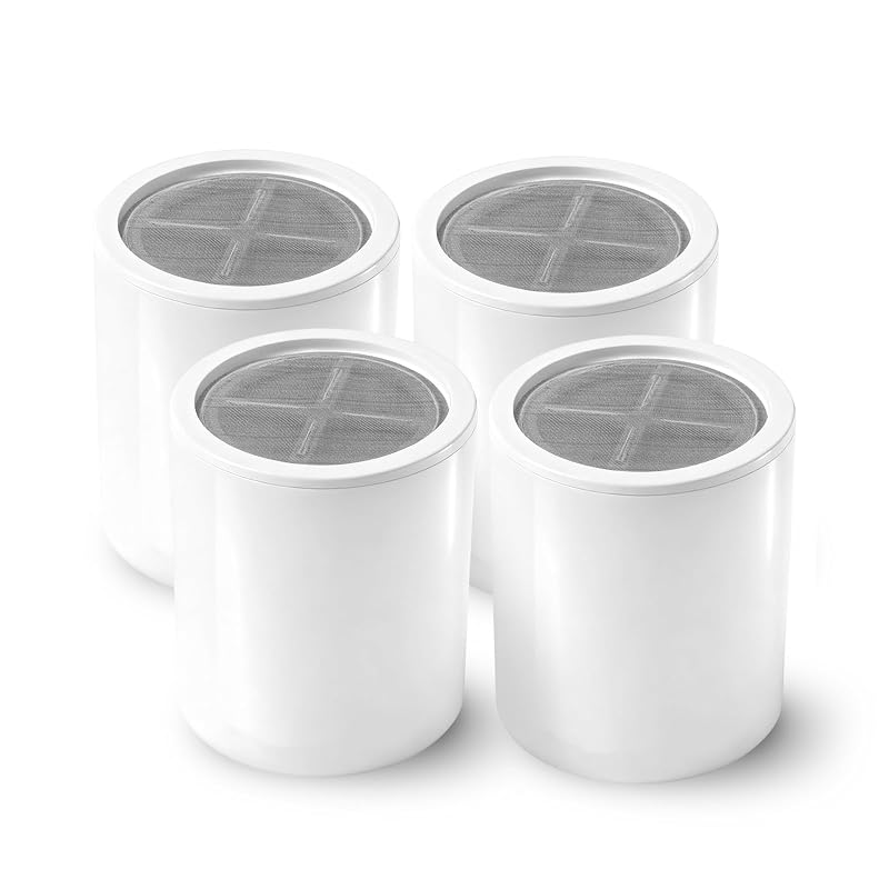 Shower Filter Cartridge 4 Pack Compatible with Eskiin Shower Head - Replacement