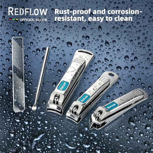 Champagne Gold Nail Clippers Set (5 Pack) - Manicure Kit for Men & Women