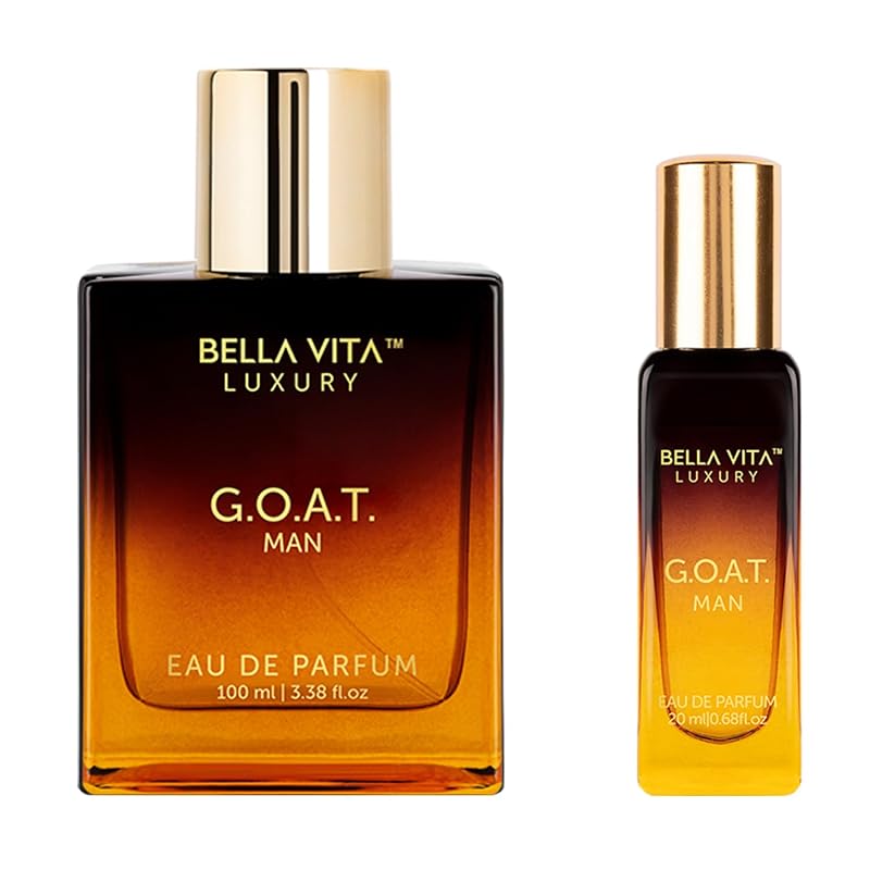 Men's Luxury G.O.A.T Eau De Parfum – Bergamot, Lavender & Patchouli Long-Lasting Cologne