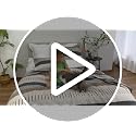 Queen Size Cotton Quilt Set with Reversible Patchwork Bedspread - Farmhouse Lightweight Bedding, 3 Pieces - White, Brown, Grey
