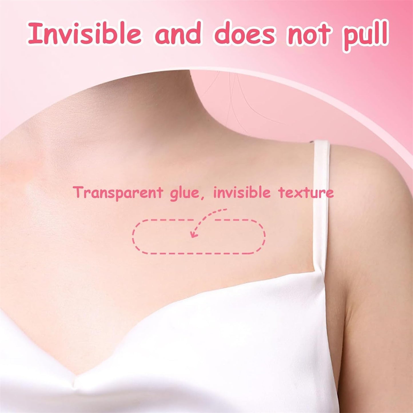 Fusie Body Glue, Fusie Body Adhesive Glue, Skin and Body Glue for Clothes, Sweat Proof & Easily Washable, for Clothes to Stay in Place (3Pcs)