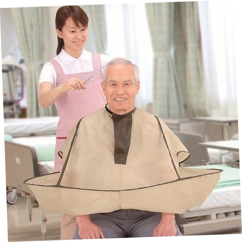 FRCOLOR Barber Capes Barber Cape Hair Cutting Cape Umbrella Foldable Hair Cutting Cloak for Adult Home Using Hair Styling Accessory for Salon Barber Cape