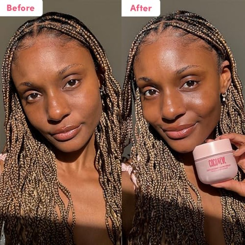 Coco & Eve Antioxidant Glow Cream. With Niacinamide, Hyaluronic Acid, & Ceramide to nourish, protect, repair & smoothen the skin. Suitable for sensitive skin (1.76 fl oz)