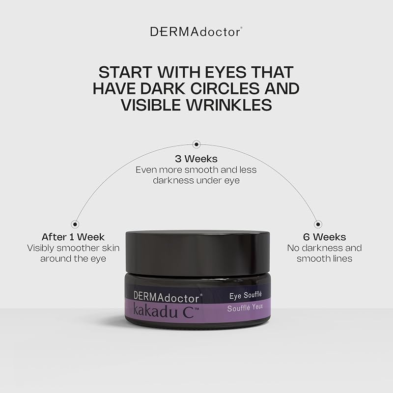 Vitamin C Eye Cream with Vitamin E for Dark Circles – 0.5 fl oz