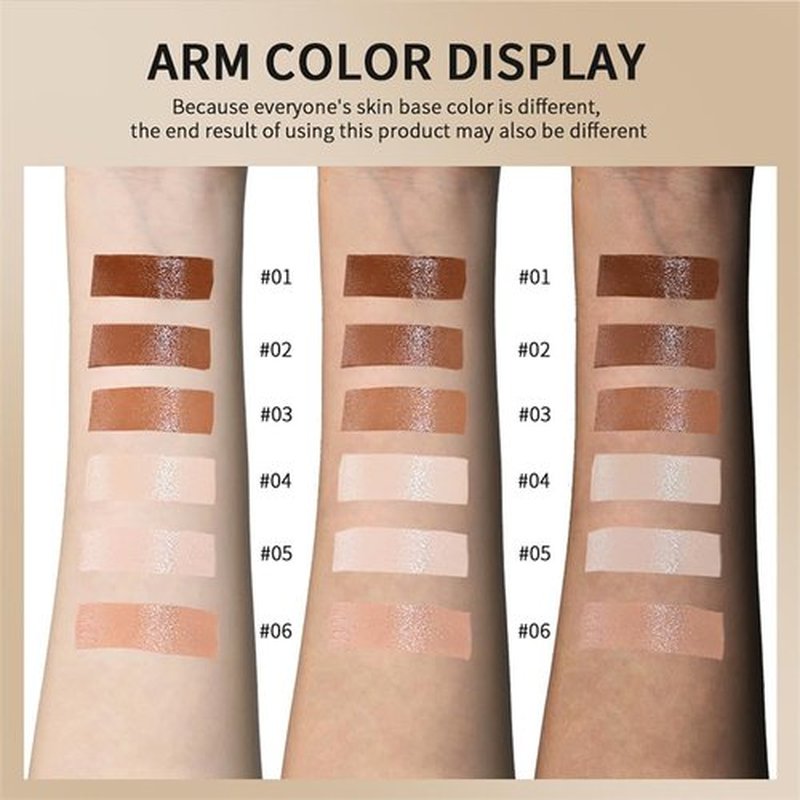Covebalm Foundation, Skween Beauty Skin Tint, 4-in-1 Foundation Moisturizing Stick, Natural Cover Beauty Balm, Moisturizing, Locks In Moisture and Fits Skin Lightly (#01)