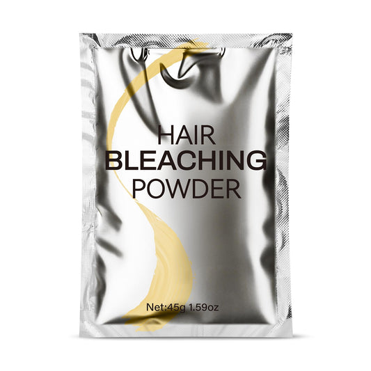 Hair Bleach for Women and Men, Bleach for Hair Lightening,Professional Hair Bleaching Powder,Lifts Up to 8 Levels,Rich in glycerin, normal hair Protects and Repairs During Lightening (45g)