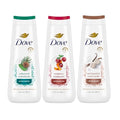 Dove Body Wash 3 Pack - Nourishing MicroMoisture for Soft, Healthy Skin