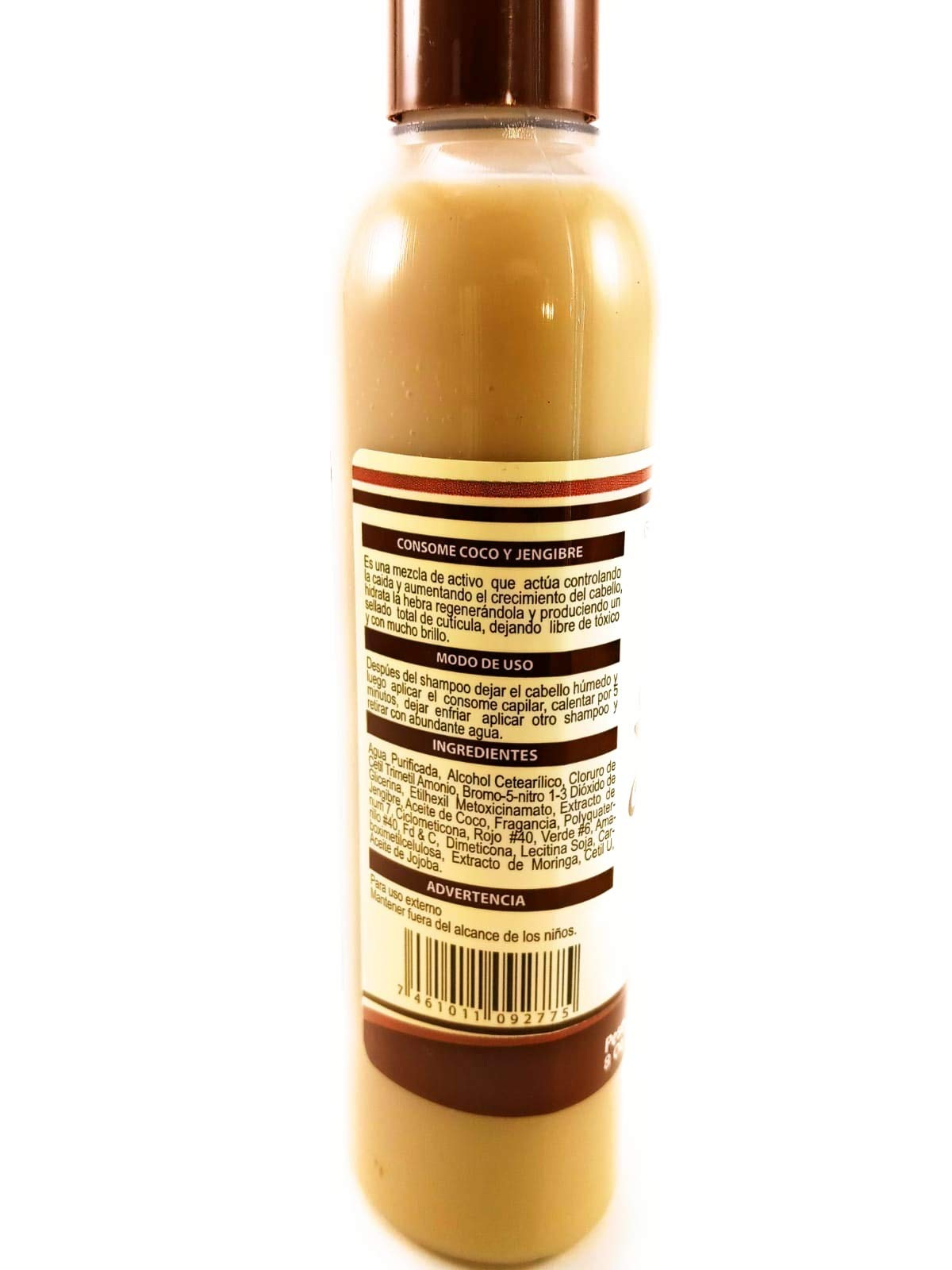 Lemuel cabra coco y jengibre coconut and ginger consome capilar