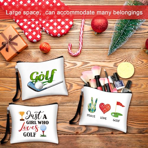 Golf Gift Organizer Pouch - 24 Pcs Cosmetic & Travel Bags for Women Men
