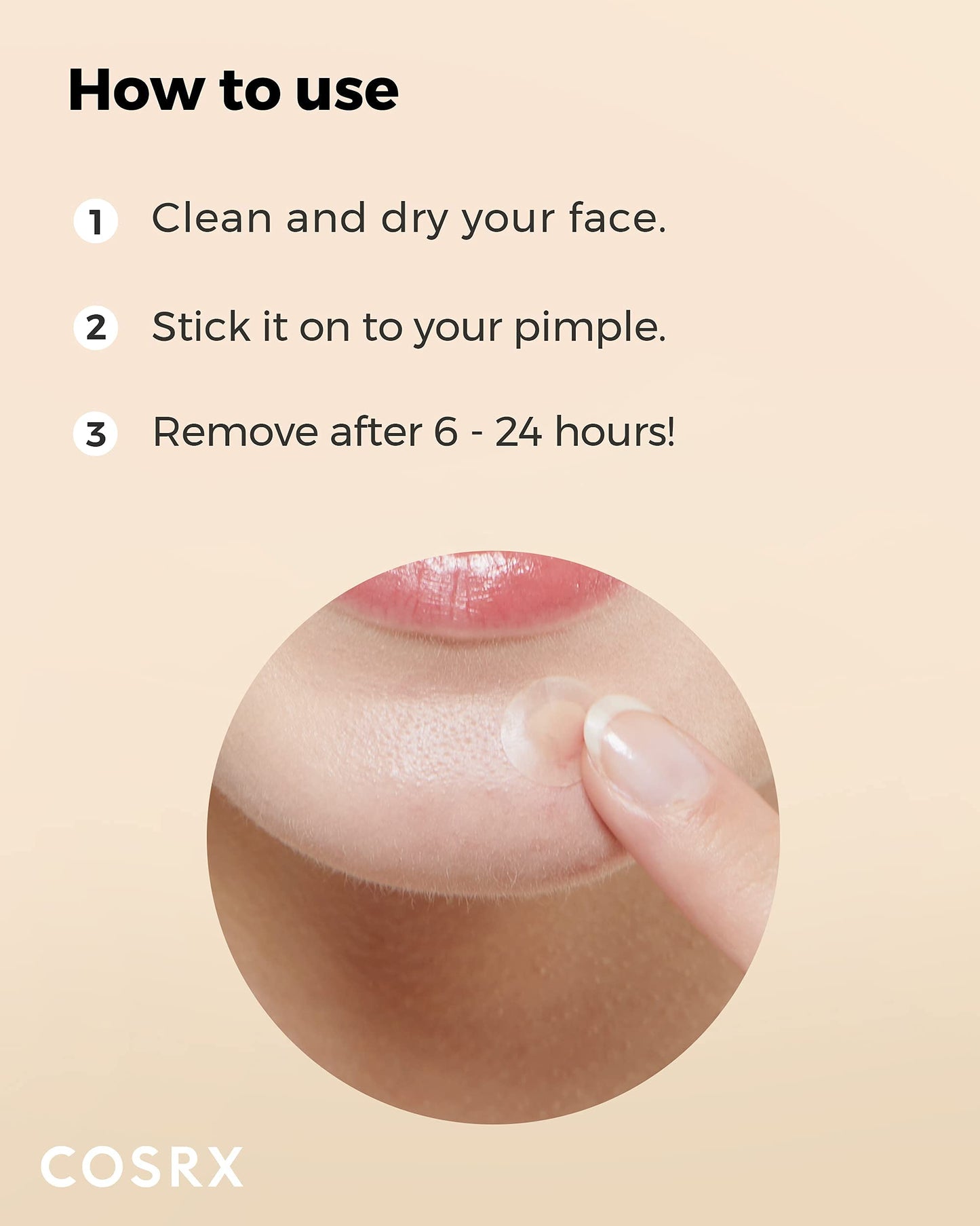 COSRX Master Patch Basic Value Pack, Overnight Acne Patch Hydrocolloid, Blemish Spot Sticker for Face, Strong adhesion & Thicker Spot Cover, 1 Sizes (90 Count)