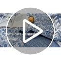 Queen Size 100% Cotton Quilt Set Blue Floral reversible sham included