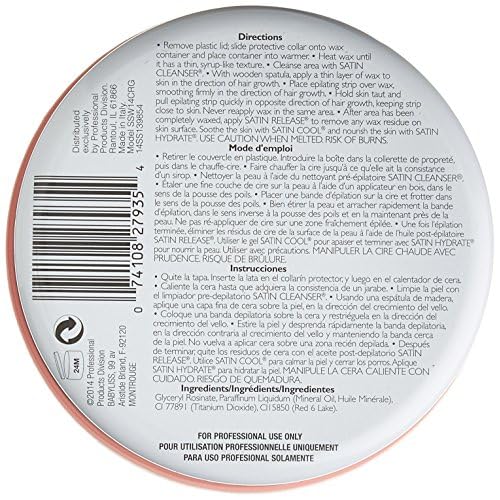 Satin Smooth Deluxe Cream Pot Wax, 14 Ounce