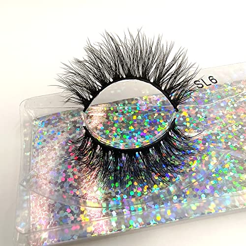 50 Pairs 3D Faux Mink False Eyelashes Bulk Wholesale 16mm Natural Styles with Variation 1 Pair Pack