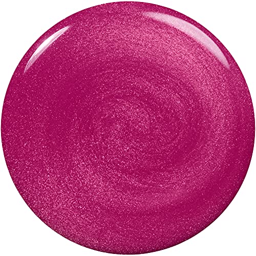 essie Expressie Nail Polish, Quick-Dry Deep Fuchsia Pink Nail Polish, Vegan, Don't Glitch Get Better, 0.33 fl oz