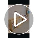Kids Toy Storage Organizer with Stuffed Animal Shelf - Burlywood Kids Toy Shelf with 2 Drawers & Rolling Chest