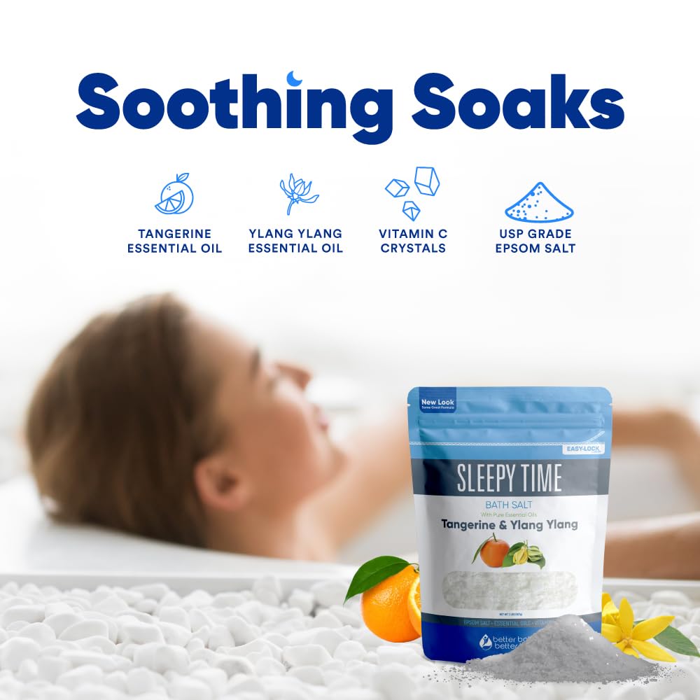 Sleepy Time 32 Ounces Epsom Salt with Essential Oils