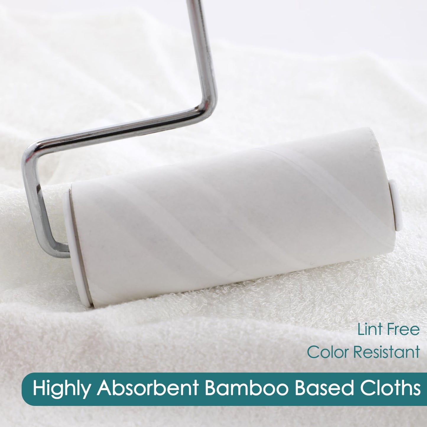 JEFFSUN Face Towels 6 Pack, 13x13 inch Extra Large White Wash Cloths on Sensitive Skin, Super Soft and Skin Friendly Bath Washcloths for Face and Body, Easy to Clean Quick Dry Facial Cleansing Cloths