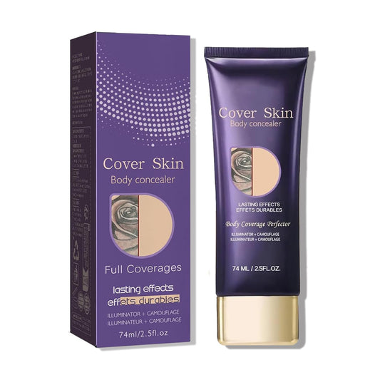 All over Complexion Perfector, Body Coverage Perfector, Tattoo Cover up Makeup Waterproof, Cream Body Makeup, Transfer-Resistant Body Makeup, Long Last Body Foundation（1PCS）