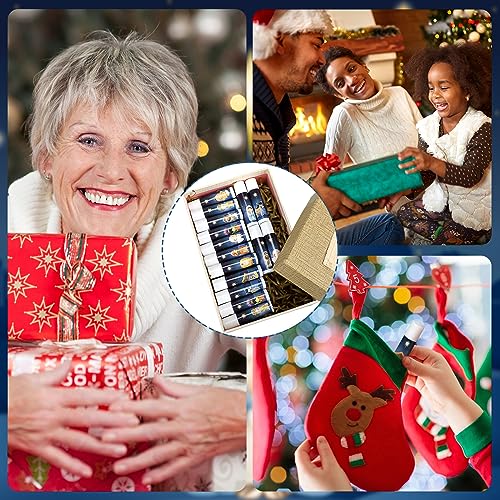 50 Pcs Nativity Lip Balm Gifts Advent Calendar 2024 Bulk Christmas Stocking Stuffers Christian Religious Holiday Party Gifts Favors Treat Goodies for Women & Men