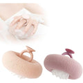 Super Soft Sunflower Suction Cup Bath Ball, 2025 Upgraded Bath Sponge Cleaning Brush Exfoliating Bath Sponge Cleaning Brush, Multi-Color Mesh Pouf Sponge Mesh Shower Ball for Women, Men Shower (B)