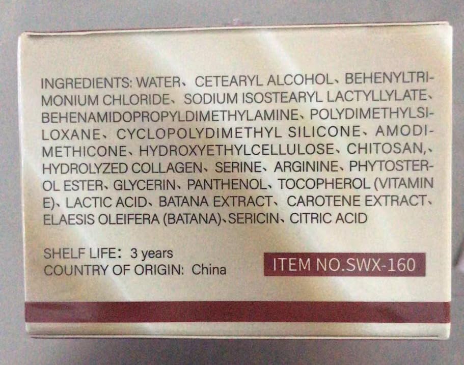 Hotiary Batana Oil for Hair Growth, Organic Batana Oil Hair Mask Thickness Hair Conditoner for Hair Loss Repairs Damaged Split Ends for Men & Women (4 Ounce (Pack of 1))