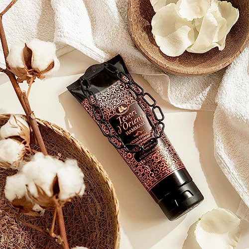 Tesori d'Oriente Hammam Shower Gel For Women & Men - 250 Ml (8.45us Fl Oz) [ Italian Import ] (Argan Oil & Orange Blossom)
