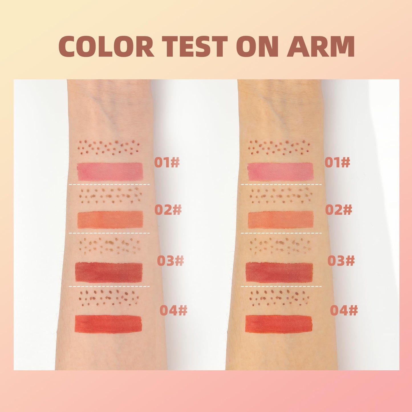 2-in-1 Freckle & Blush Pen Pro Kit: Light Ash Brown Faux Freckle Stamp + Dusty Rose Liquid Blush | Waterproof, Natural Finish | (04)