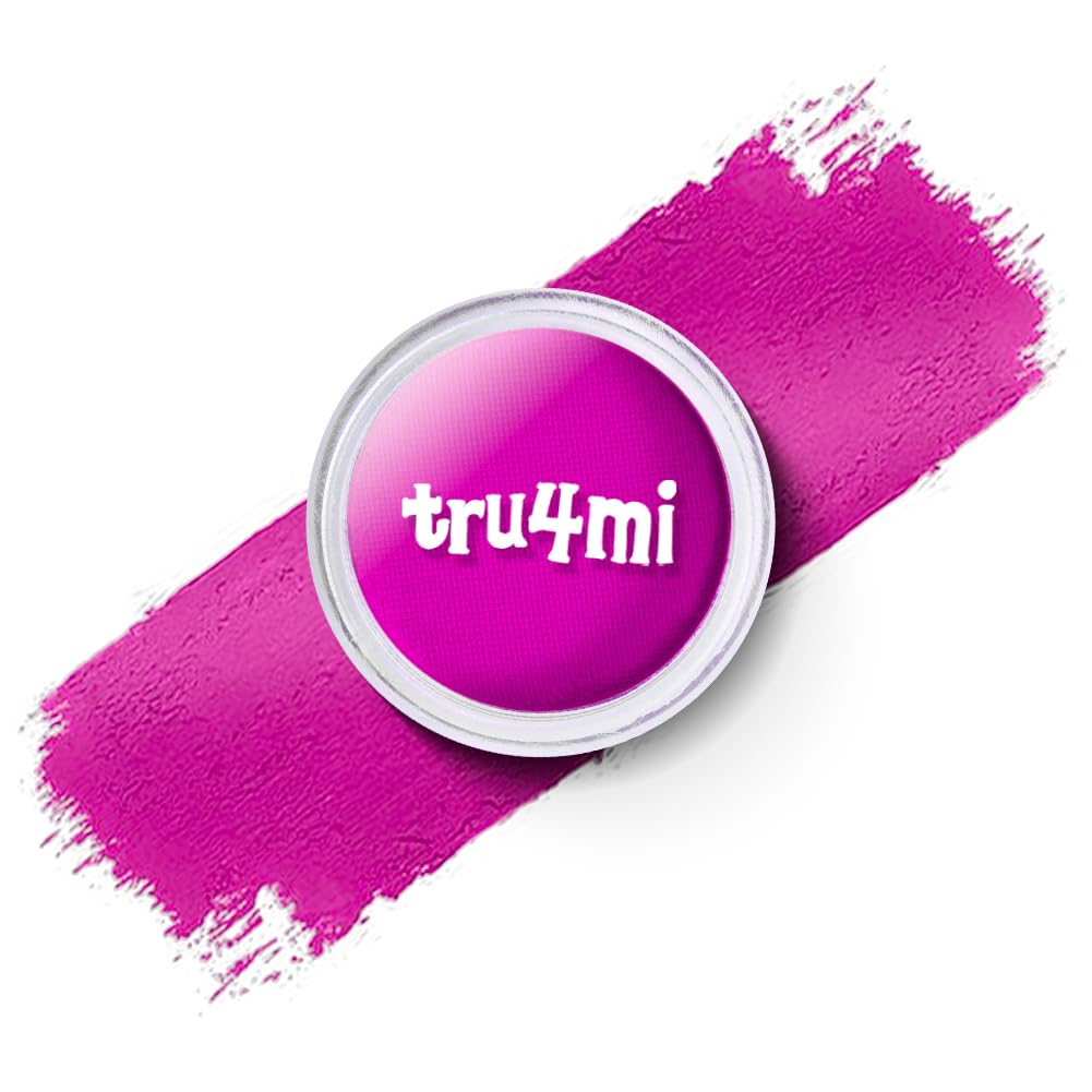 -Water Activated Eyeliner -Wet Liner Makeup - Smudge Proof Face Body Paint - Skin Safe & Child Friendly - “TruLuv” Red -10g/container