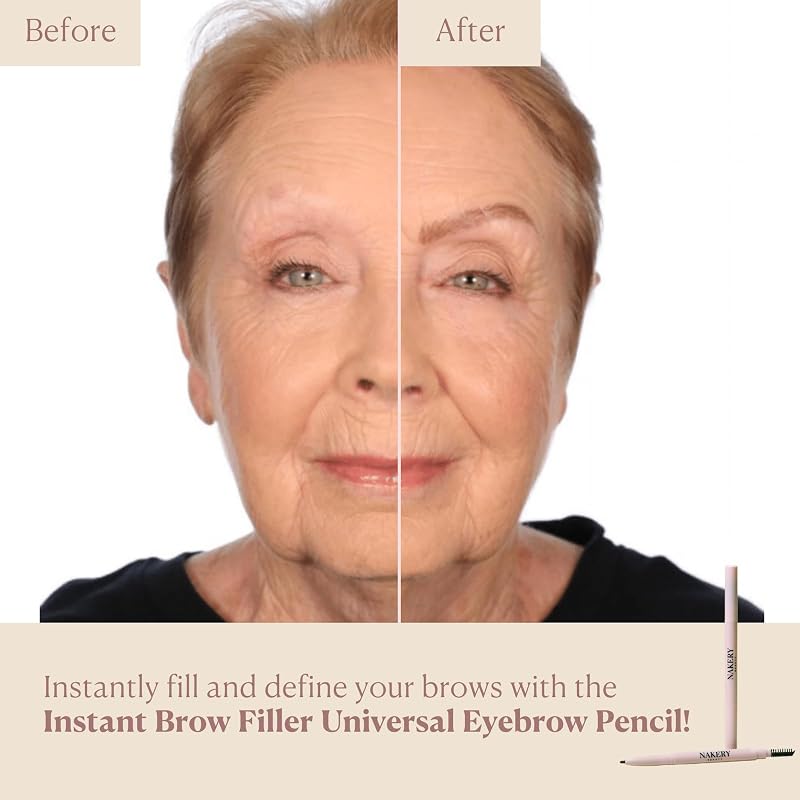 Nakery Instant Brow Filler Universal Eyebrow Pencil (Duo) – Variation: Universal