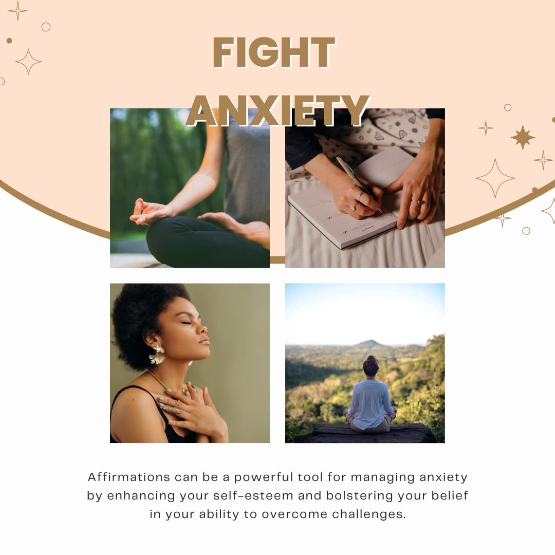 Self Care Shower Waterproof Affirmation Cards For Shower For Anxeity [Waterproof] By Positive Manifest For Women Meditation Cards and Daily Motivational Self-Empowering Quotes Girl Boss 15 Stress