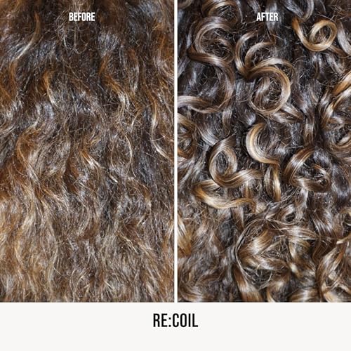 AG Care Re:Coil Coconut Curl Activator Cream 24 Fl Oz - Vegan, Nourishing Hair Styling Product