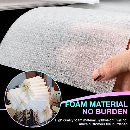 Hair Dye Paper Strips - 100PCS Large Reusable Foam Hair Wraps for Coloring & Highlights - Variation of THIS listing