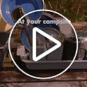 Outdoor Camping Wash and Dry System with Bins, Rack & Utensil Holder