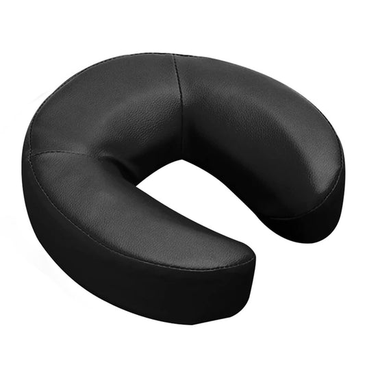 HOINCO Massage Face Cradle Cushion Universal Headrest Face Rest Neck Head Cushion for Massage Chairs Spa Bed (Black)