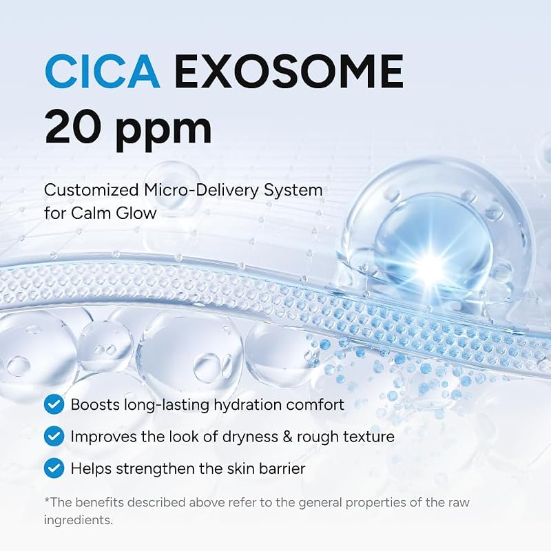 Cica Exosome Serum with Niacinamide & 9 Peptides – 20ppm Centella Gel Ampoule