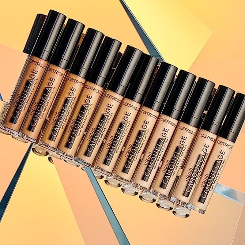 Catrice Liquid Camouflage Concealer (005 Light Natural) - Ultra Long Lasting Concealer for Optimal Coverage