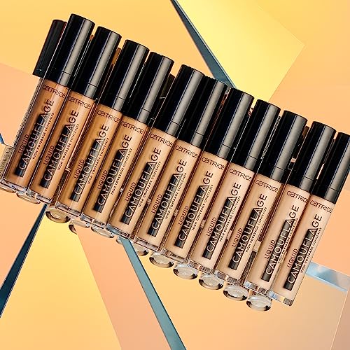Catrice Liquid Camouflage Concealer (015 Honey) - Ultra Long Lasting Concealer for Optimal Coverage, Waterproof