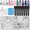 10pcs 8# Kolinsky Sable Brush Acrylic Nail Art Brush Nail Art Painting Brush (10Pcs size 8#)
