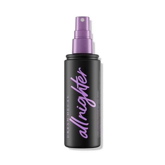 Urban Decay All Nighter Waterproof Makeup Setting Spray (Full Size) - Natural Finish, Smudge-Proof, Transfer-Resistant, Up to 16HR Wear, Cools Skin Temperature, Fine Mist, Controls Shine - 4 Fl Oz