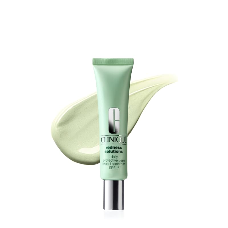 Oil-Free Green-Tinted Primer with SPF 15 for Rosacea - Daily Protective Base