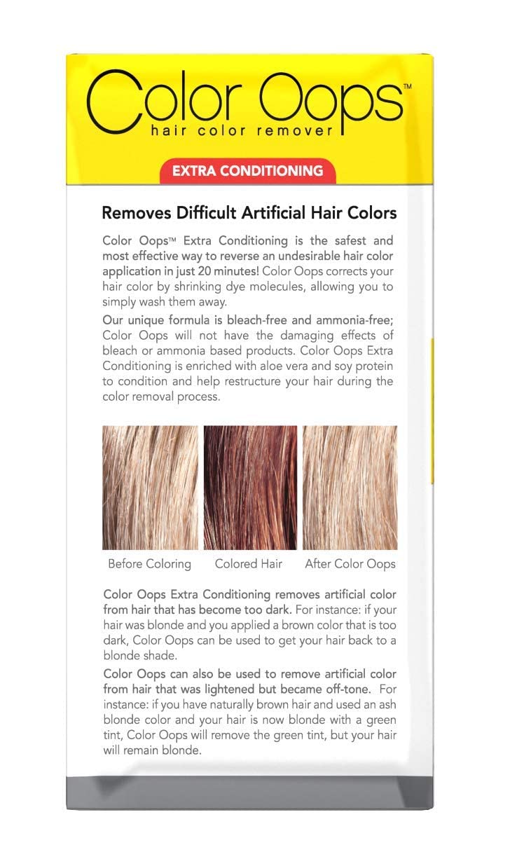 Color Oops Hair Color Remover Extra Conditioning 4oz. (Pack of 2)