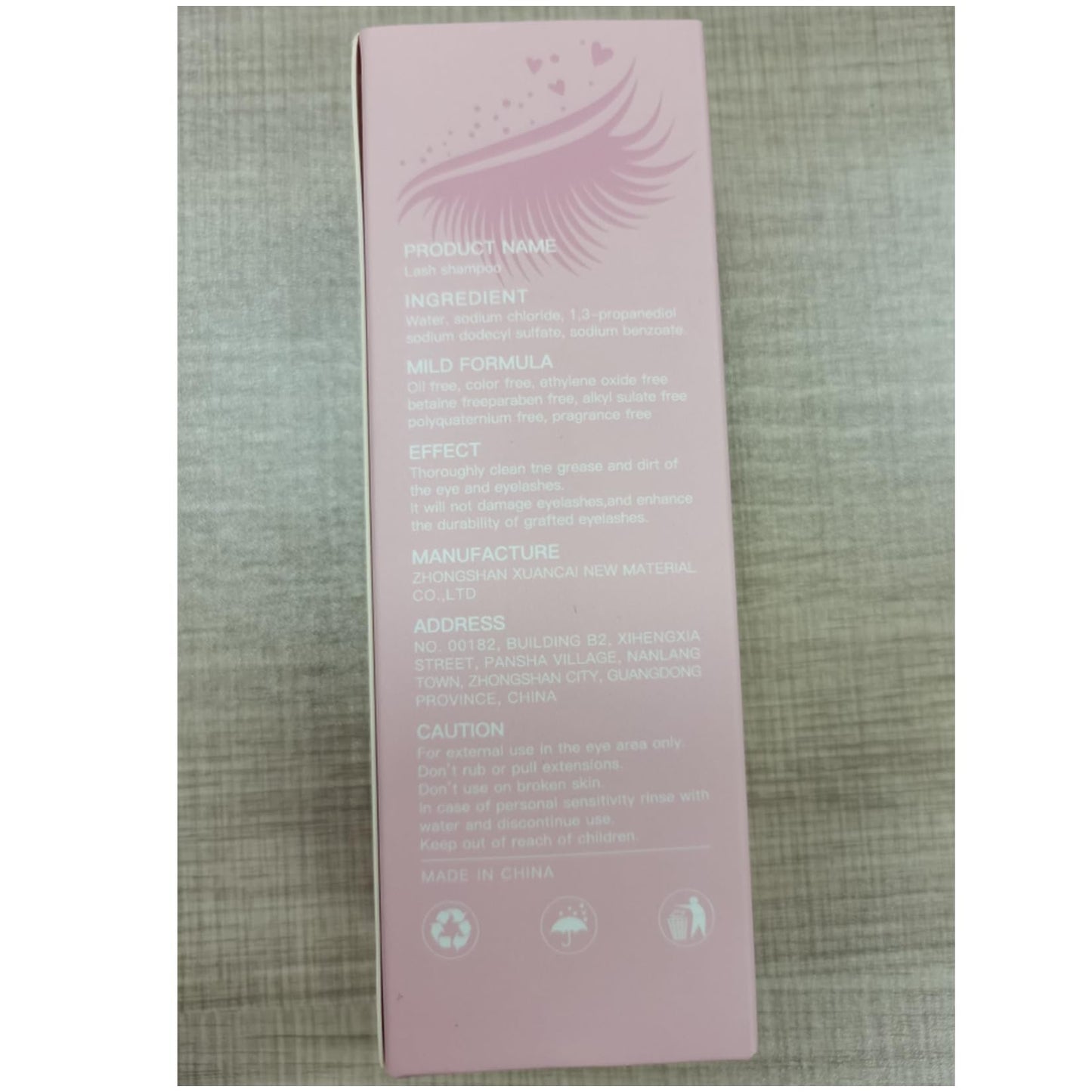 Buqikma Lash Cleaning Kit - Lash Shampoo Kit Eyelash Extension Cleanser for Extensions 60ML with Rechargeable Handheld Lash Fan Dryer Mascara Brush Rinse Bottle Makeup Cleansing Foam for Lash Care