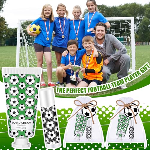 Heigble Soccer Lip Balm & Hand Cream Set - Green Soccer Party Favors