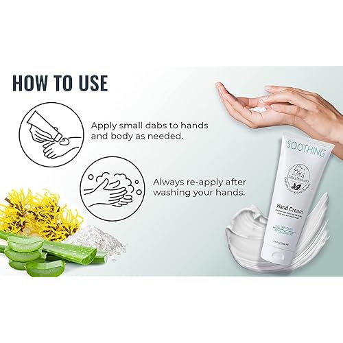 Natural Elephant Soothing Hand Cream with Dead Sea Minerals 3.4 fl oz (100ml)