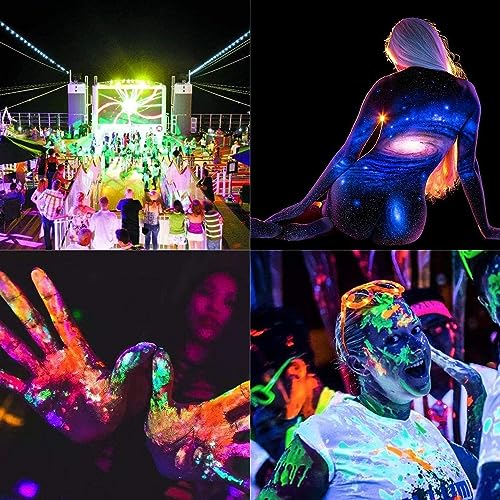 300W Black Light Flood Light 2 Pack IP66 Waterproof Neon Party & Halloween