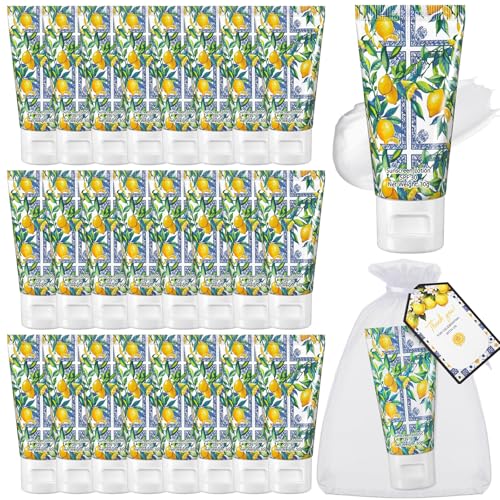 Colorful Lemon Sunscreen Gift Set for Baby Shower Party Favors - SPF 30+