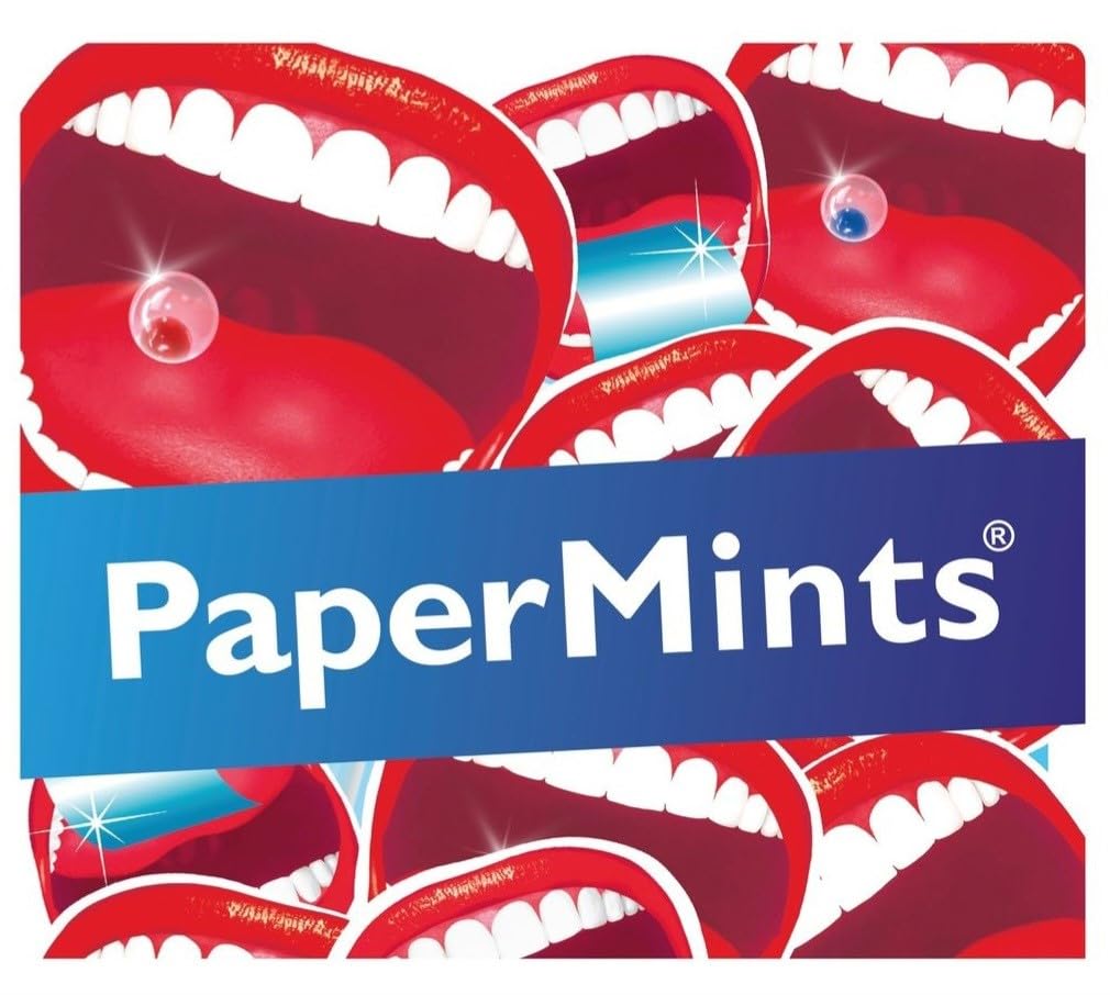 PaperMints CoolCaps - Sugar-Free Instant Fresh Breath Mints, 4 Pack (160 Capsules) for Halitosis & Dry Mouth Relief