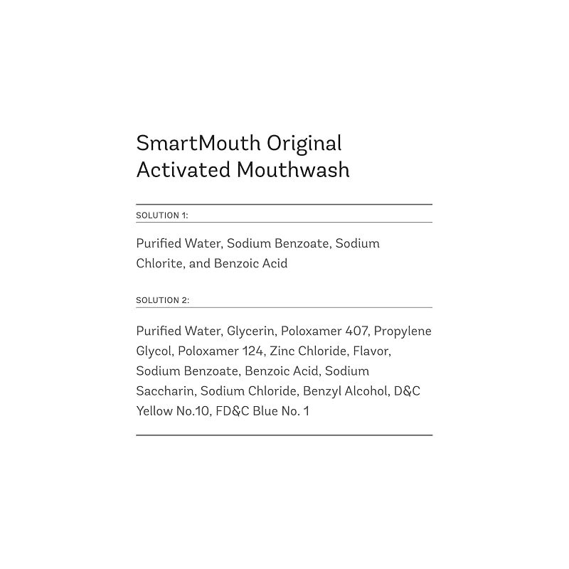 SmartMouth Original Zinc Activated Mouthwash Packets – Single Packs, 10 Count, 3-Pack (Variation 3)
