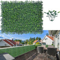 ODTORY Artificial Hedge Privacy Fence Screen 16x24 Inches, 12 Panels, 32 sqft