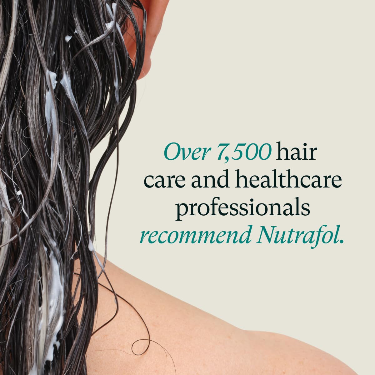 Nutrafol Conditioner, Physician-formulated for Thinning Hair, Moisturizing, Strengthening and Color Safe, Lightweight Protection - 8.1 Fl Oz Bottle